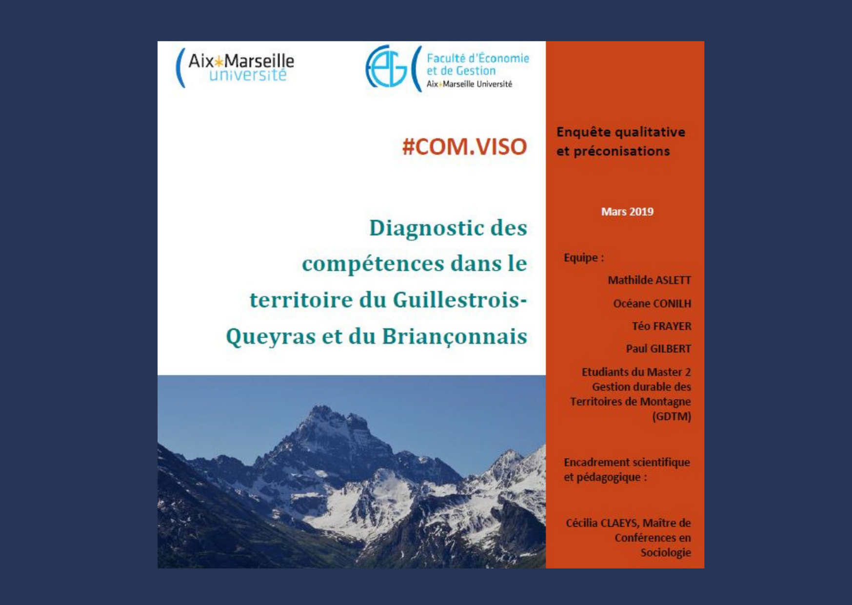 Diagnostic des compétences dans le territoire du Guillestrois- Queyras et du Briançonnais 2019