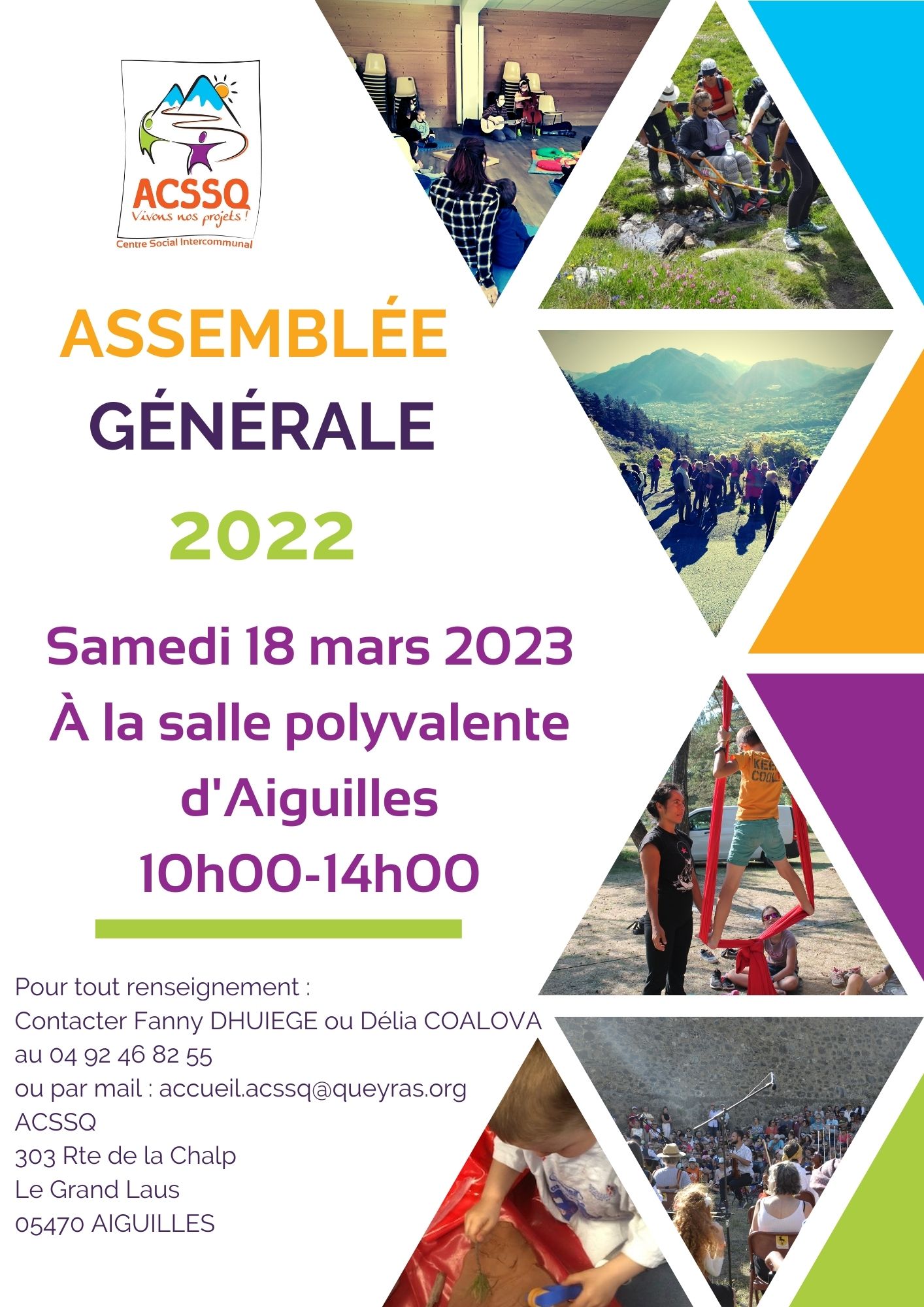 Assemblée générale ordinaire et extraordinaire 2022 – Samedi 18 mars 2023