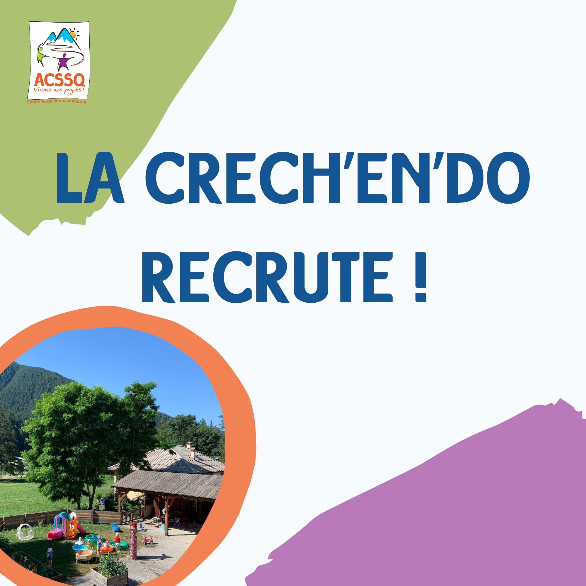 La Crèche recrute !