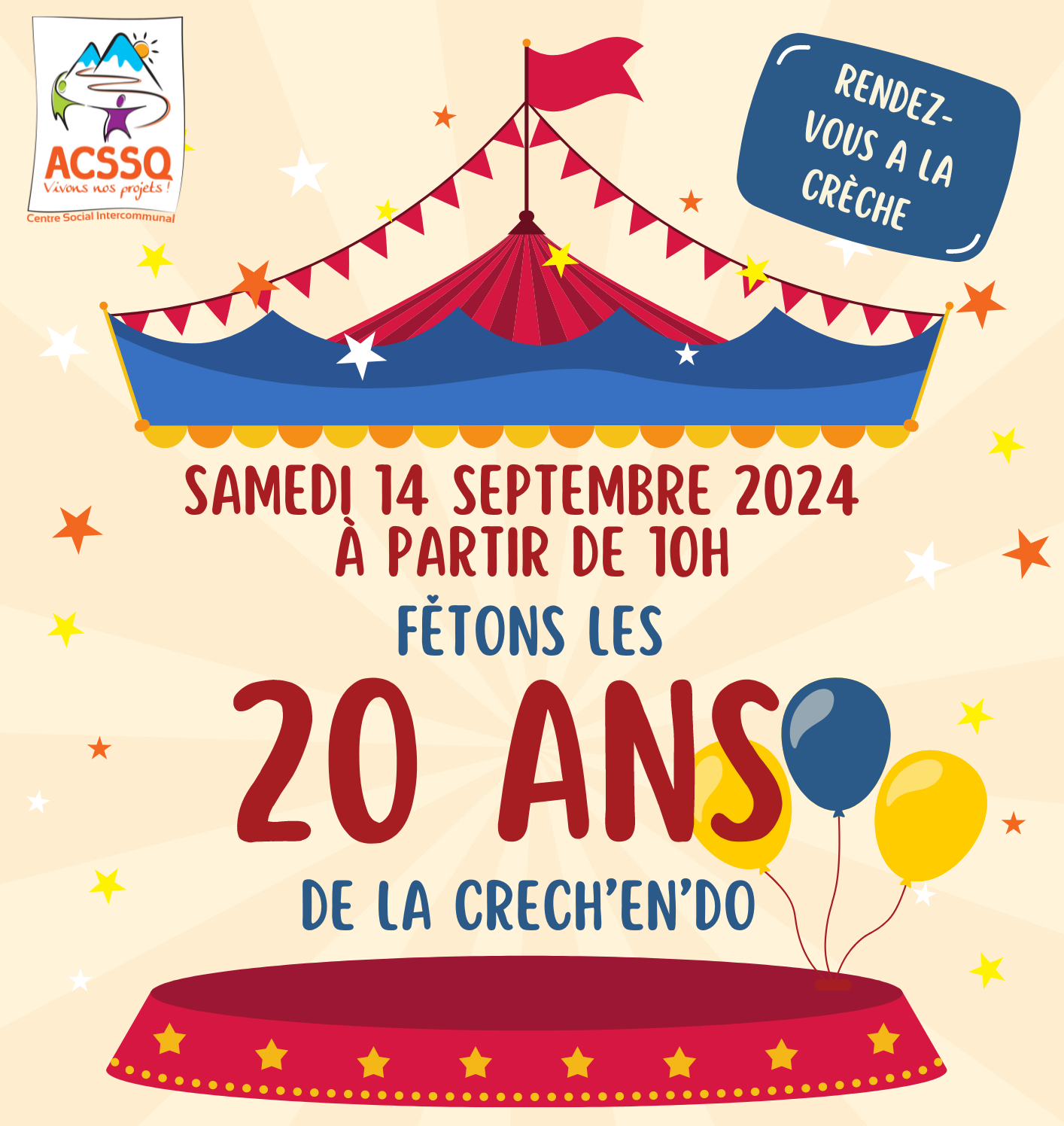 Fêtons les 20 ans de la Crèch’En’Do