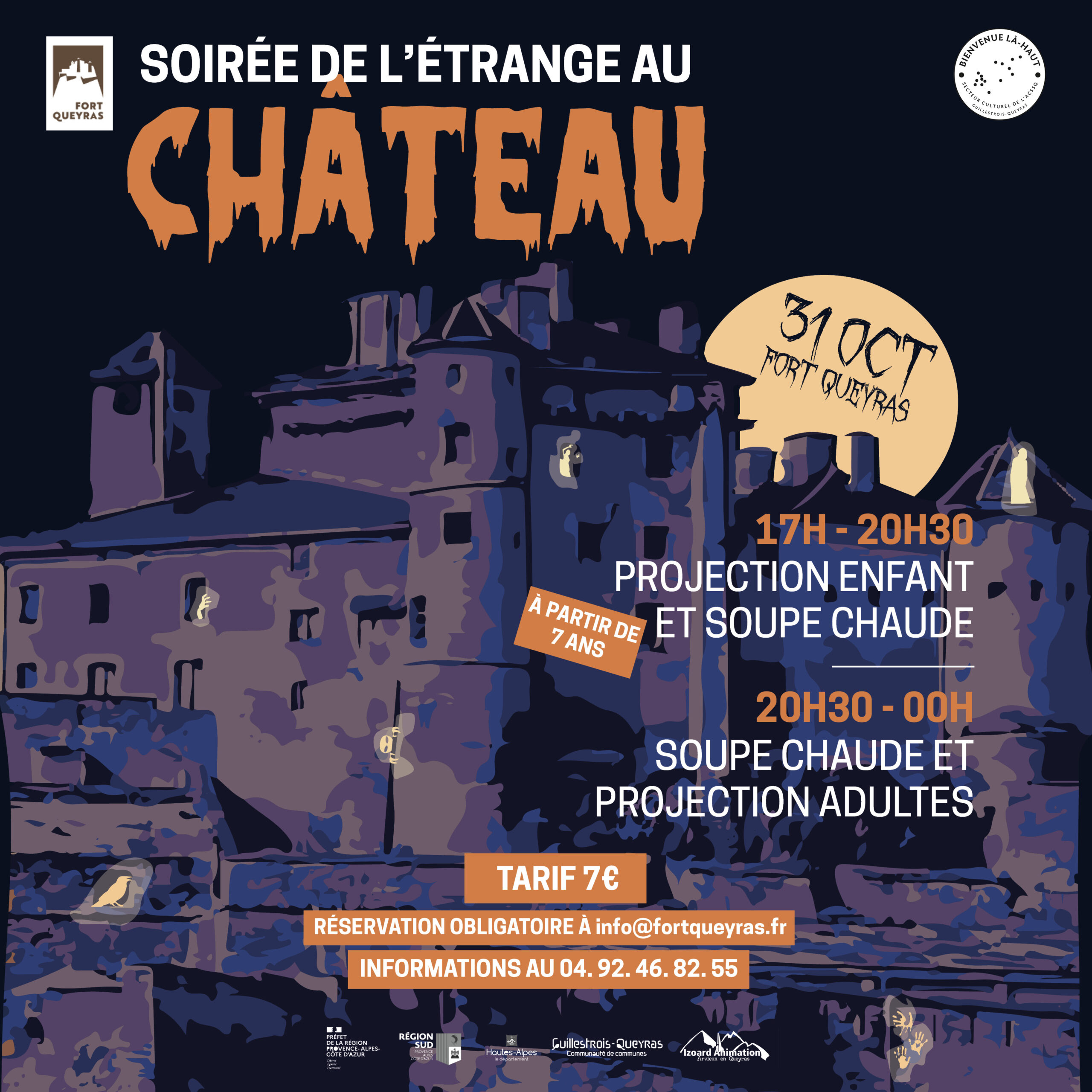 Soirée de l’étrange à Fort Queyras