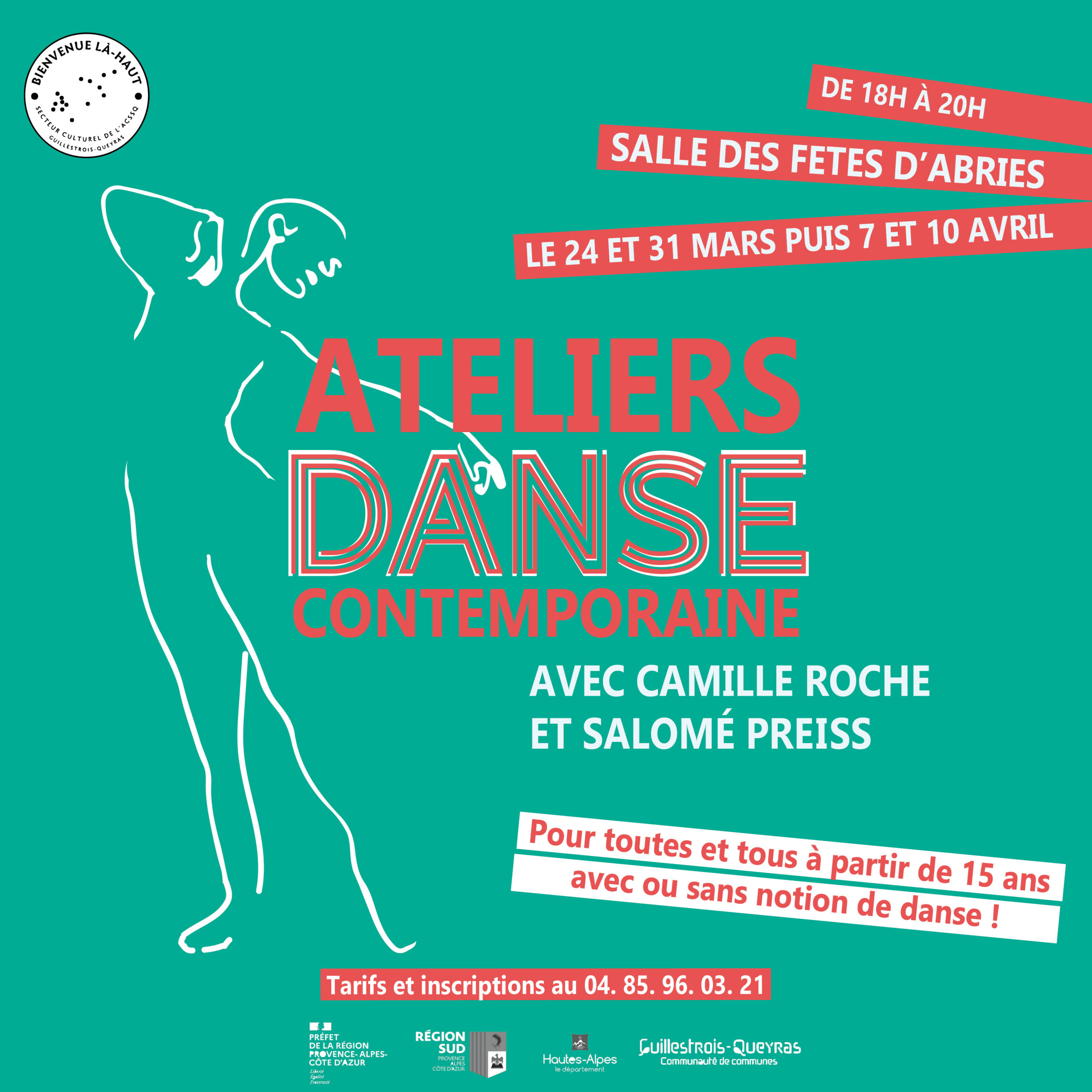 Ateliers danse – mars/avril 2025