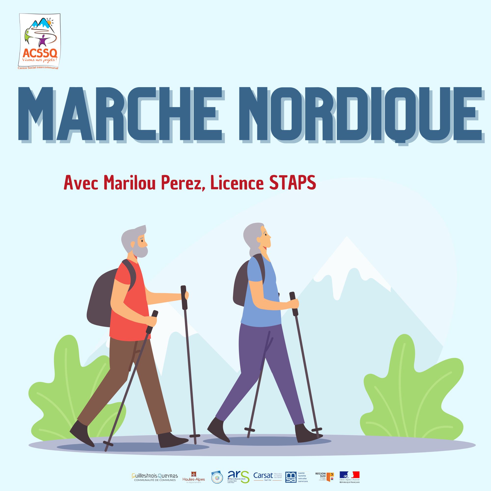 MARCHE NORDIQUE (QUEYRAS ET GUILLESTROIS)